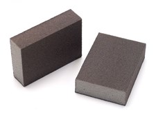 Sponge 4-Sided 4"x2.75"x1" P100, 10/Pkg